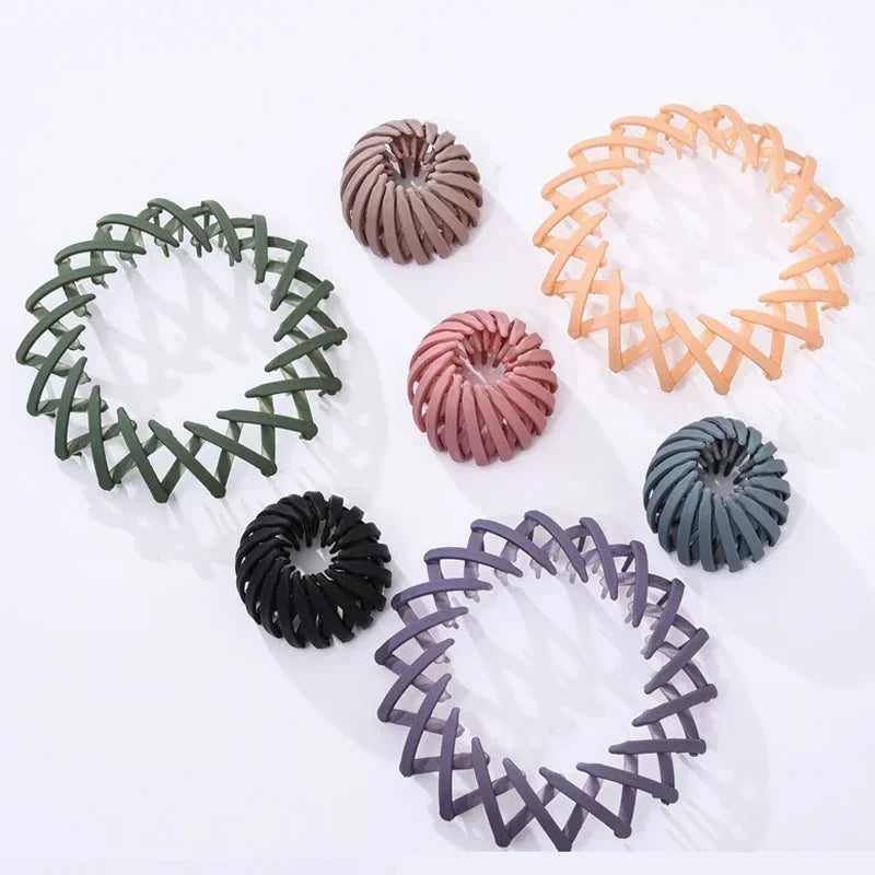 Bird Nest Shaped Ponytail Hair Clip β Magic Lazy Braider Hairpin for Women